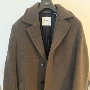 Theory Wool Overcoat – Medium